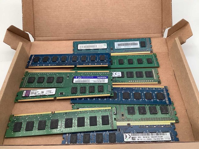 Samsung kingston adams 4gb ddr3 desktop geheugen (10x) - afbeelding 2 van  4