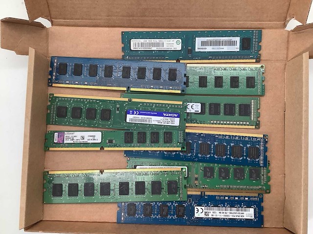 Samsung kingston adams 4gb ddr3 desktop geheugen (10x) - afbeelding 3 van  4