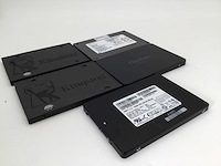Samsung kingston micron 120gb + 128gb sata ssd interne hardeschijf (5x) - afbeelding 1 van  6