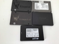 Samsung kingston micron 120gb + 128gb sata ssd interne hardeschijf (5x) - afbeelding 4 van  6