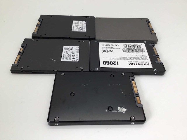 Samsung kingston micron 120gb + 128gb sata ssd interne hardeschijf (5x) - afbeelding 5 van  6