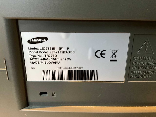 Samsung le32t51b televisie - afbeelding 4 van  4