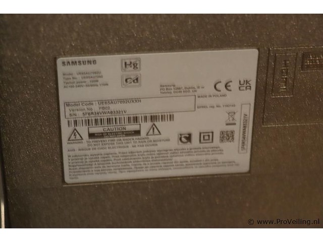 Samsung led tv 4k - 65" incl. muurbevestiging - afbeelding 4 van  5