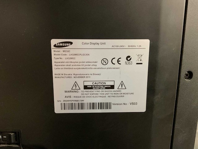 Samsung lh32mecplgc/en 32” led display - afbeelding 3 van  5