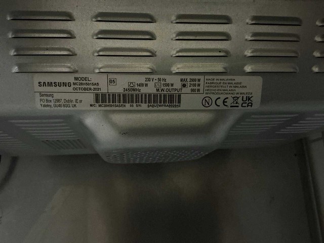 Samsung magnetron - afbeelding 5 van  5