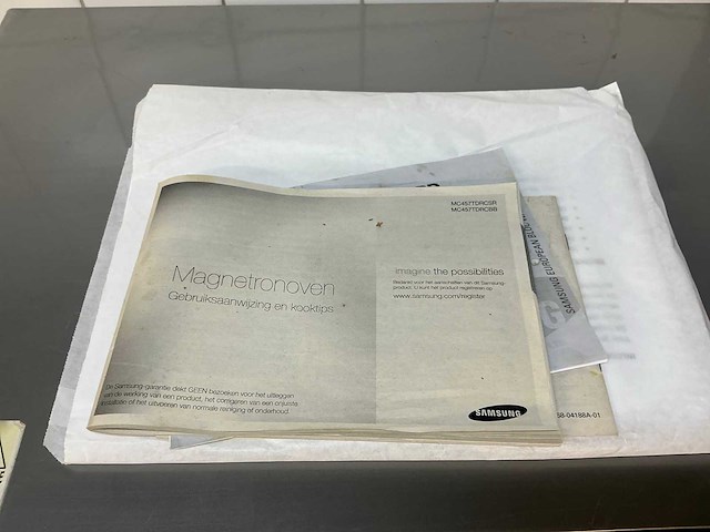 Samsung mc457tdrcsr combi magnetron - afbeelding 4 van  5