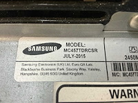 Samsung mc457tdrcsr combi magnetron - afbeelding 5 van  5