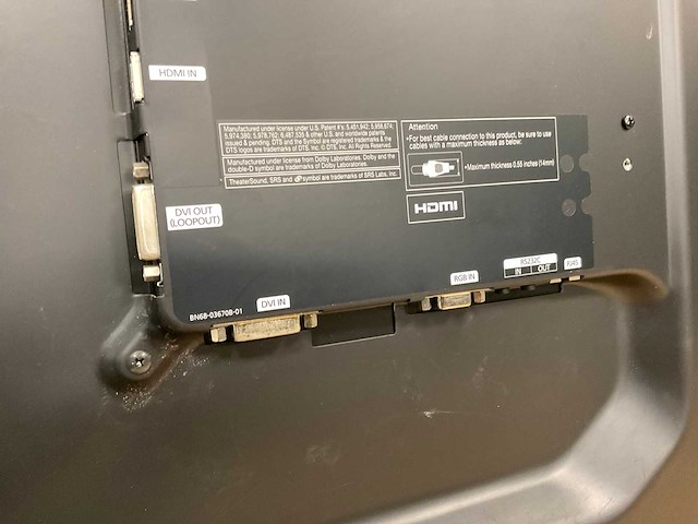 Samsung (me55ps) 55”, 1920x1080 (fhd) lcd monitor - afbeelding 6 van  7