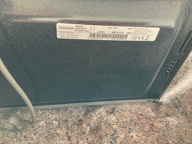 Samsung ms28f303tak magnetron - afbeelding 3 van  3