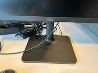 Samsung / msi 24 inch monitor (2x) - afbeelding 2 van  5