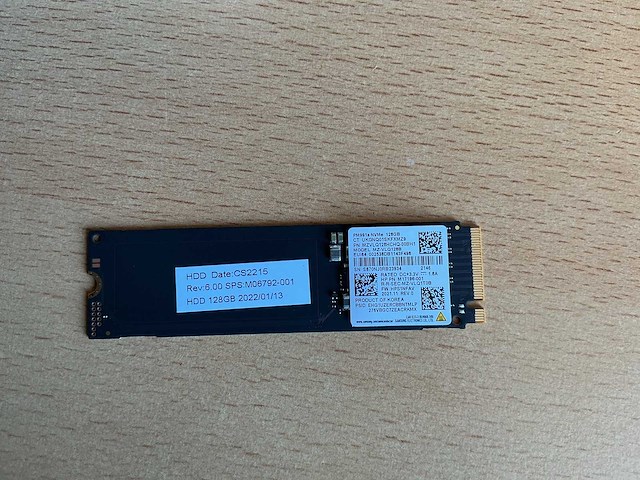 Samsung mz-vlo128b hardeschijf (10x) - afbeelding 1 van  1