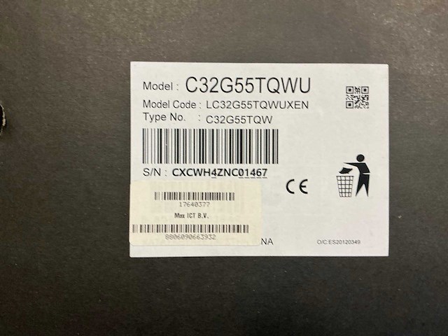 Samsung odyssey g5 c32g55tqwu monitor - afbeelding 3 van  3