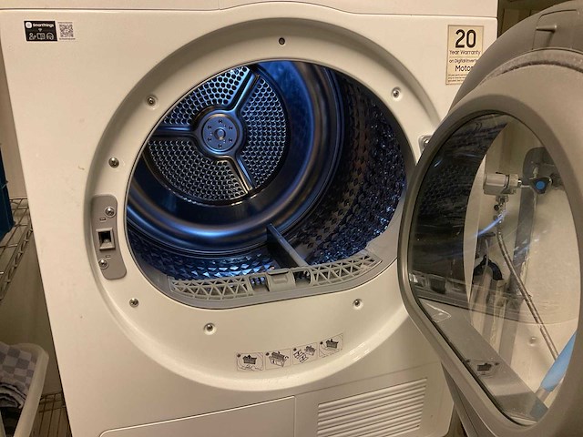 Samsung optimal dry 5000-serie 8kg dv80cgc2b0aeen warmtepompdroger - afbeelding 3 van  3