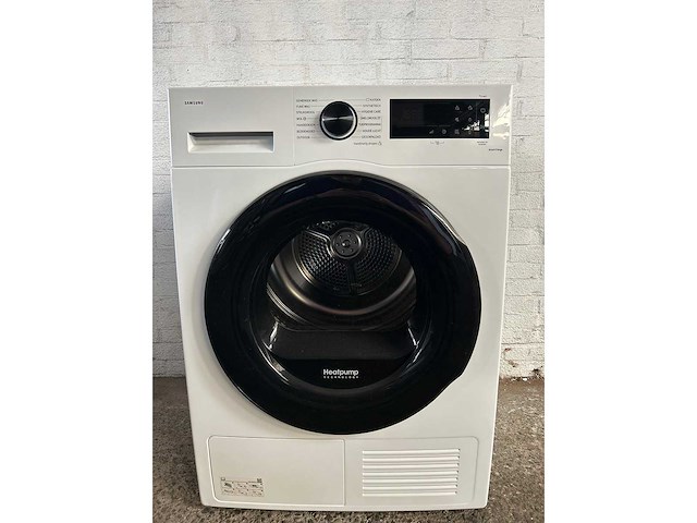 Samsung optimal dry droger 5000-serie dv80cgc2b0ae - afbeelding 1 van  3