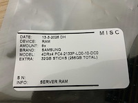 Samsung pc4-2133p 32gb ddr4 (8x) - afbeelding 8 van  8