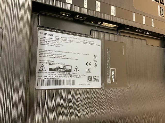 Samsung (qb65h-tr) 65”, 3840x2160 (uhd) interactive monitor - afbeelding 5 van  6