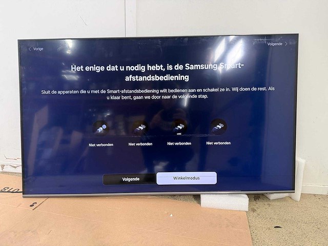 Samsung qe50q67c televisie - afbeelding 1 van  1