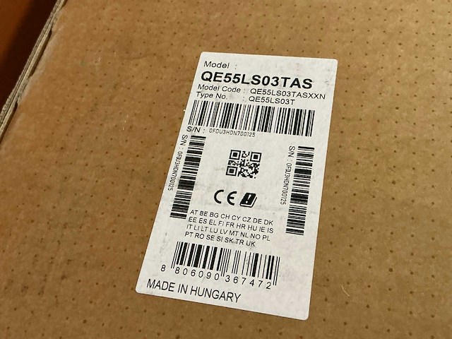 Samsung qe55ls03tas 55” the frame televisie met vloerstandaard - afbeelding 5 van  8
