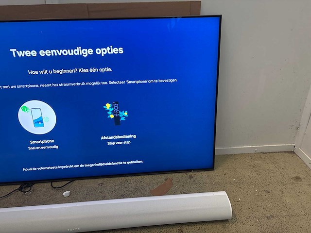 Samsung qe55qn92b tv | sonos arc soundbar - afbeelding 2 van  4