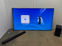 Samsung qe75qn80f - 75 inch - 4k neo qled - 2025 | samsung hw-b550 soundbar en subwoofer - afbeelding 1 van  4