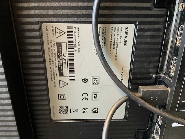 Samsung qm75b digital signage op neomounts vloerstandaard - afbeelding 7 van  7