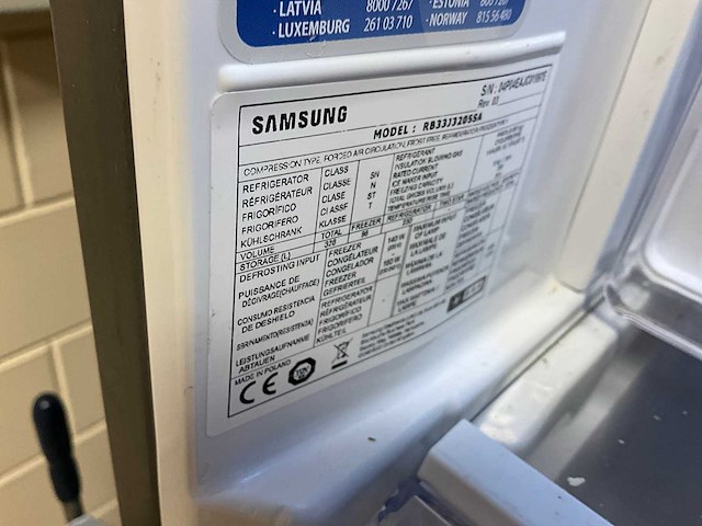 Samsung rb33j3205sa vriezer - afbeelding 10 van  10