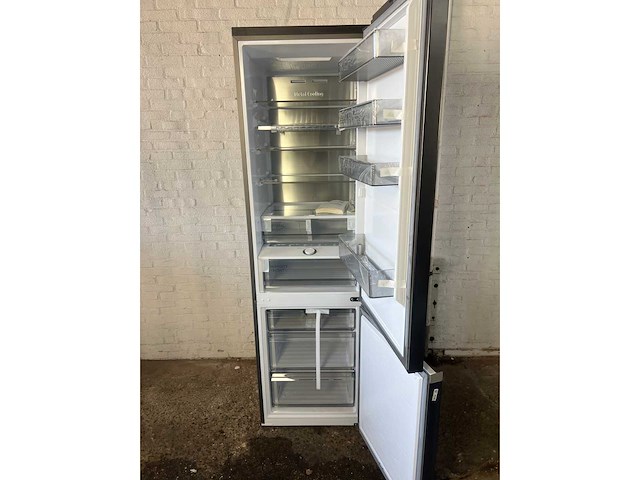 Samsung rb38c705cb1 vrijstaand 390 l zwart koel-vriescombinatie - afbeelding 2 van  8