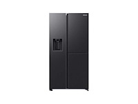 Samsung rh68dg853db1, vrijstaand, amerikaanse deur, zwart
