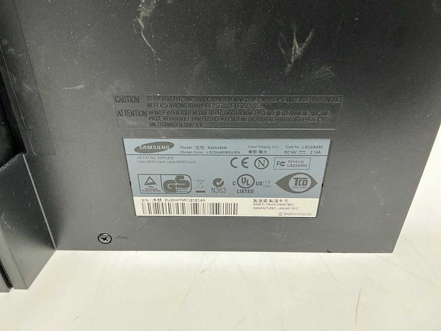 Samsung s22a460b monitor - afbeelding 4 van  12