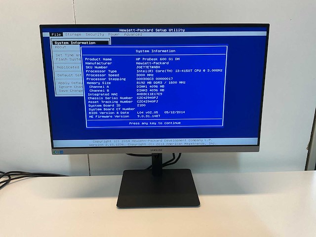 Samsung s24r650fdu monitor - afbeelding 1 van  6