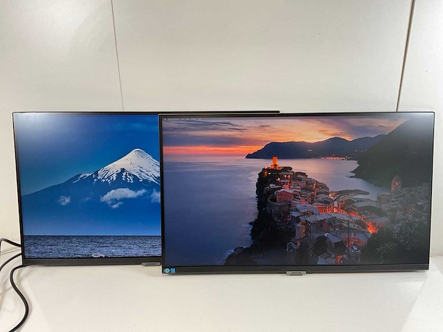 Samsung (s27a600uuu) 27”, 2560x1440 (qhd) ips monitors (2x) - afbeelding 1 van  14