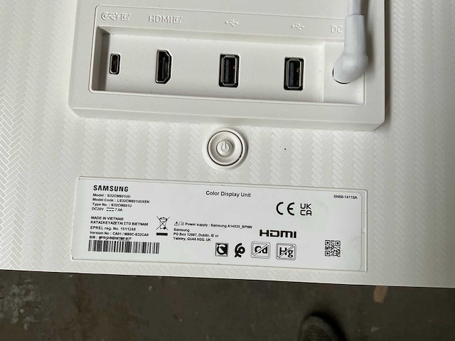 Samsung s32cm801uu monitor - afbeelding 5 van  9