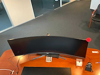 Samsung s49a950ui curved monitor 49” - afbeelding 2 van  4