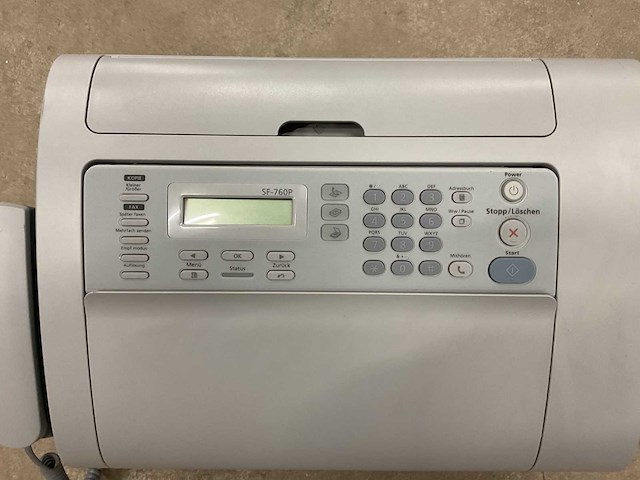 Samsung sf-760p faxapparaat - afbeelding 2 van  5