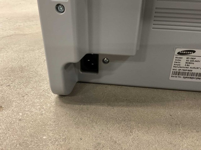 Samsung sf-760p faxapparaat - afbeelding 5 van  5