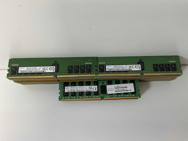 Samsung / sk hynix (m393a2k43eb3/ hma42gr7afr4n), 16gb 2rx8 pc4 - 3200aa memory rams (35x) - afbeelding 4 van  11