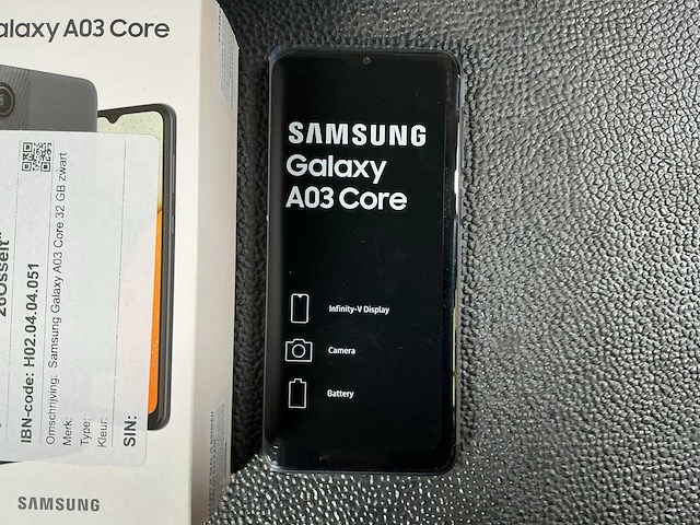 Samsung sm-a032f/ds galaxy a03 core mobiele telefoon - afbeelding 2 van  5
