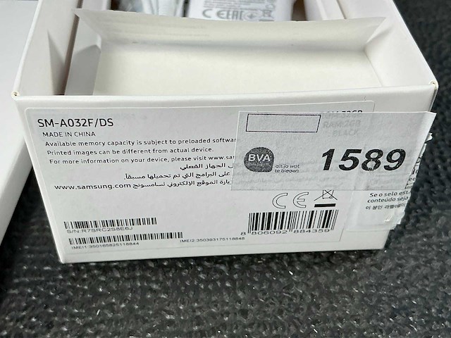 Samsung sm-a032f/ds galaxy a03 core mobiele telefoon - afbeelding 5 van  5