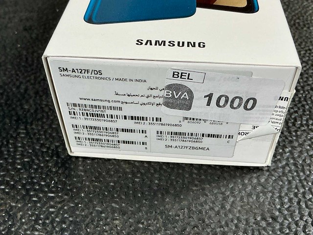 Samsung sm-a127f/ds galaxy a12 mobiele telefoon - afbeelding 4 van  5