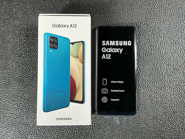 Samsung sm-a127f/ds galaxy a12 mobiele telefoon - afbeelding 1 van  5