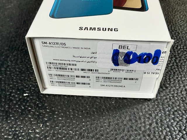 Samsung sm-a127f/ds galaxy a12 mobiele telefoon - afbeelding 4 van  5