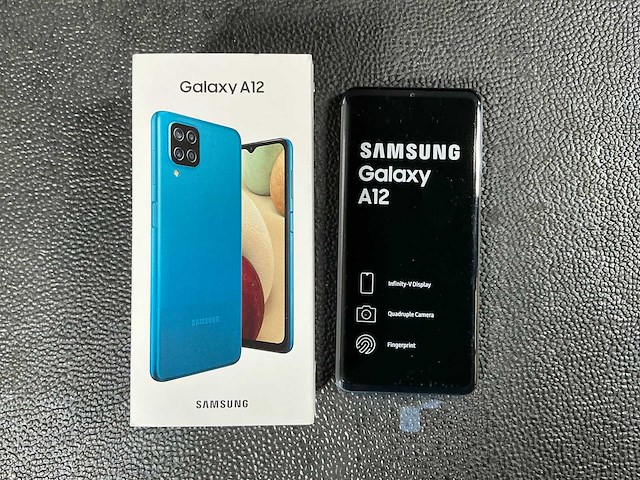 Samsung sm-a127f/ds galaxy a12 mobiele telefoon - afbeelding 1 van  5