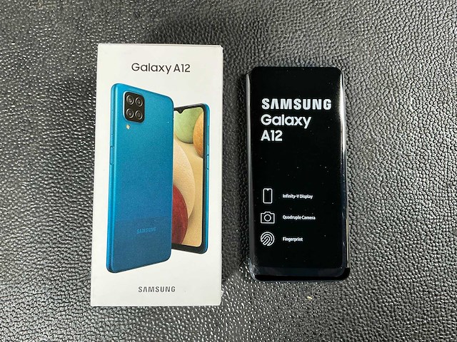 Samsung sm-a127f/ds galaxy a12 mobiele telefoon - afbeelding 1 van  5