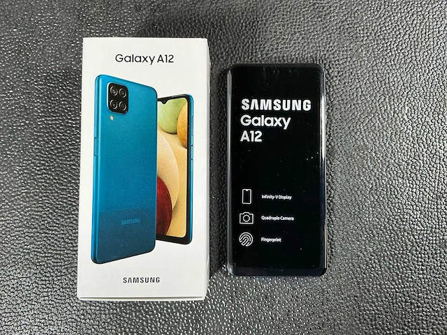 Samsung sm-a127f/ds galaxy a12 mobiele telefoon - afbeelding 1 van  5