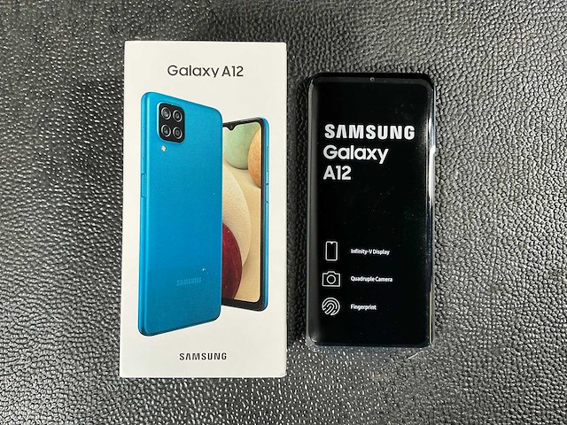 Samsung sm-a127f/ds galaxy a12 mobiele telefoon - afbeelding 1 van  5