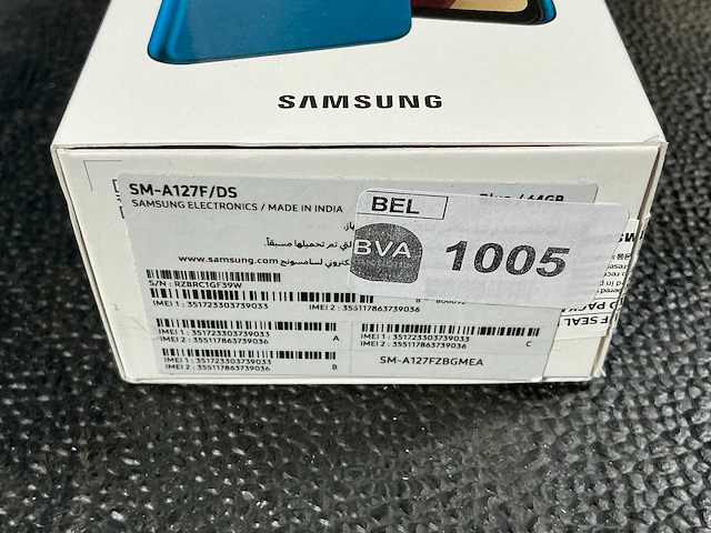 Samsung sm-a127f/ds galaxy a12 mobiele telefoon - afbeelding 4 van  5