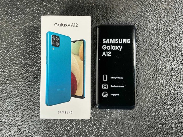 Samsung sm-a127f/ds galaxy a12 mobiele telefoon - afbeelding 1 van  5