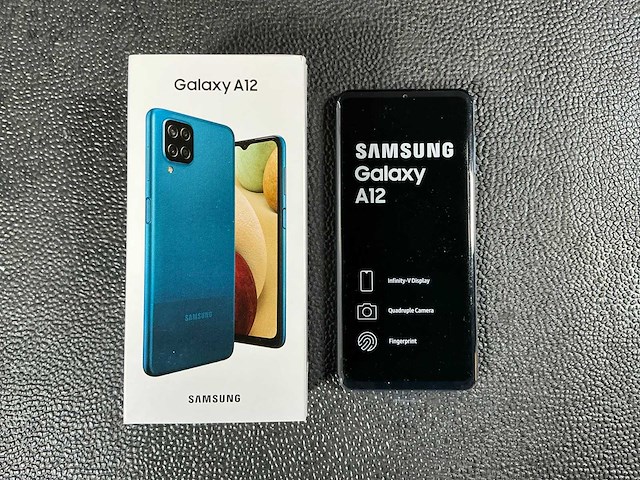 Samsung sm-a127f/ds galaxy a12 mobiele telefoon - afbeelding 1 van  5