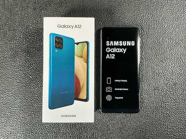 Samsung sm-a127f/ds galaxy a12 mobiele telefoon - afbeelding 1 van  5