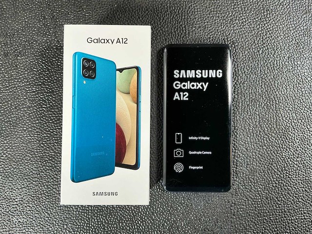 Samsung sm-a127f/ds galaxy a12 mobiele telefoon - afbeelding 1 van  5